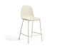 Kave Home Barkruk Debari Chenille en kunststof - Beige (zithoogte 65cm)