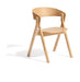 Kave Home Eetkamerstoel Godia Hout - Naturel