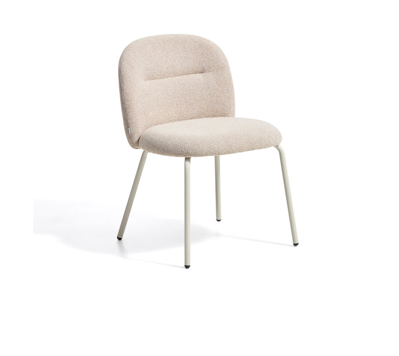 Kave Home Eetkamerstoel Arino Chenille - Beige