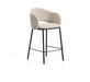Kave Home Barkruk Maina Chenille - Beige (zithoogte 65cm)