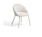 Kave Home Eetkamerstoel Bonali Chenille - Beige