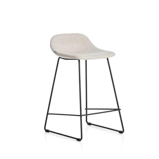Kave Home Barkruk Zahara Stof - Beige (zithoogte 66cm)