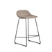 Kave Home Barkruk Zahara Stof - Bruin (zithoogte 76cm)