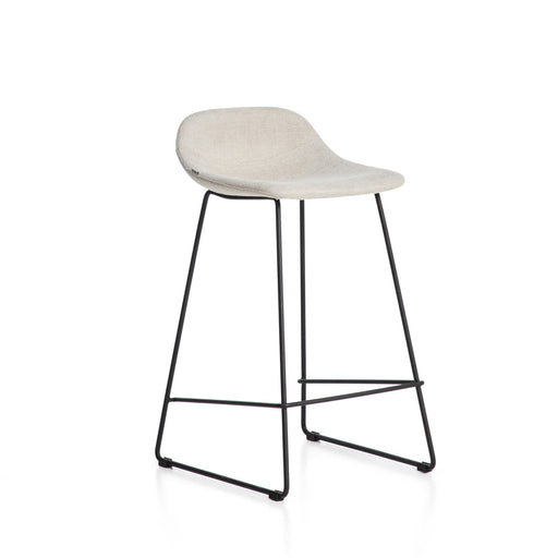 Kave Home Barkruk Zahara Stof - Beige (zithoogte 76cm)