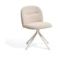 Kave Home Draaibare Eetkamerstoel Arino Chenille - Beige