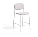 Kave Home Barkruk Meli Chenille - Beige (zithoogte 65cm)