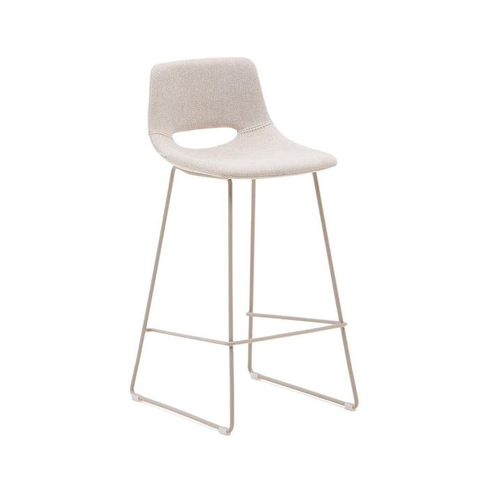 Kave Home Barkruk Zahara - Beige (zithoogte 76cm)