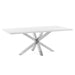 Kave Home Eettafel Argo Melamine, 200 x 100cm - Wit - ThatLyfeStyle