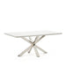 Kave Home Eettafel Argo Melamine, 180 x 100cm - Wit