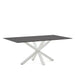 Kave Home Eettafel Argo Glas, 200 x 100cm - Zwart