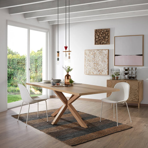 Kave Home Eettafel Argo Eiken - Naturel