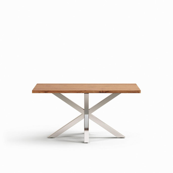 Kave Home Eettafel Argo Eikenfineer, 160 x 90cm - Naturel - ThatLyfeStyle