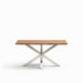 Kave Home Eettafel Argo Eikenfineer, 160 x 90cm - Naturel - ThatLyfeStyle