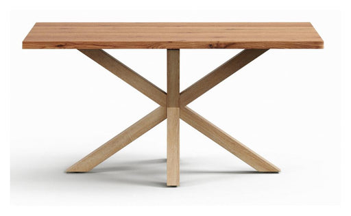 Kave Home Eettafel Argo Eikenfineer, 160 x 90cm - Naturel - ThatLyfeStyle