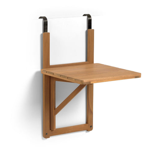 Kave Home Inklapbare Balkontafel Amarilis - Naturel - Vierkant - ThatLyfeStyle