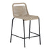 Kave Home Outdoor Barkruk Lambton - Beige (zithoogte 62cm)