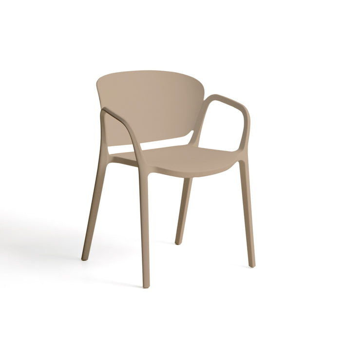 Kave Home Tuinstoel Ania Kunststof - Beige