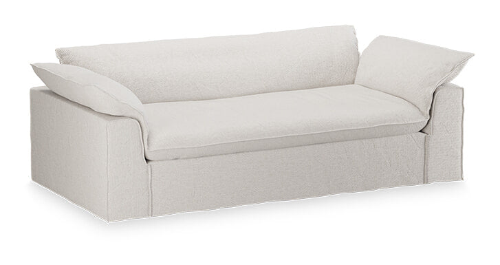 HKliving 3-zits Bank Nomad 244cm, Cosy stof - Beige