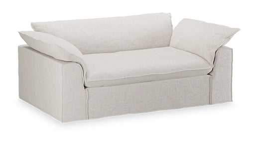 HKliving 2-zits Bank Nomad 204cm, Cosy stof - Beige
