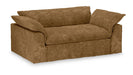 HKliving 2-zits Bank Nomad 204cm, Corduroy velvet - Aged Gold