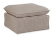 HKliving Hocker Nomad Sneak stof - Beige