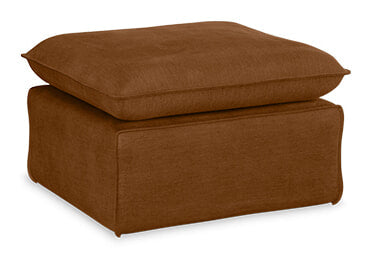 HKliving Hocker Nomad Velvet - Caramel