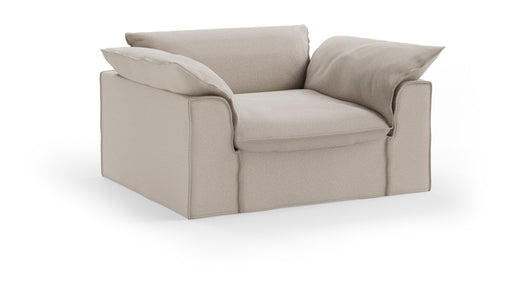 HKliving Loveseat Nomad Cosy stof, 139cm - Beige