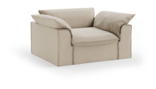 HKliving Loveseat Nomad Corduroy rib, 139cm - Hay