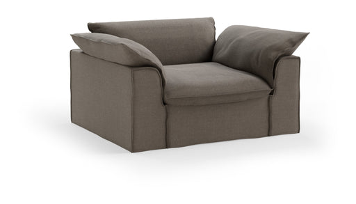 HKliving Loveseat Nomad Pure stof, 139cm - Earth