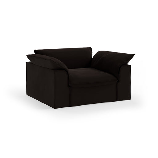 HKliving Loveseat Nomad Velvet - Espresso