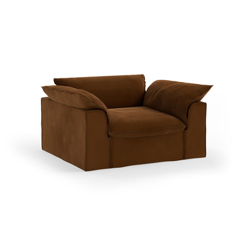 HKliving Loveseat Nomad Velvet - Caramel