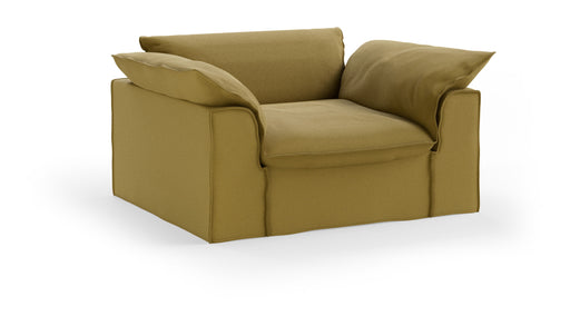 HKliving Loveseat Nomad Linnen, 139cm - Burnt Ochre