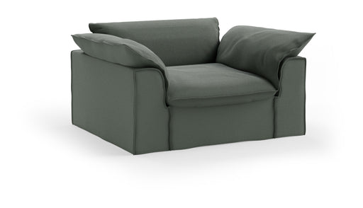 HKliving Loveseat Nomad Linnen, 139cm - Army Green