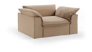 HKliving Loveseat Nomad Knotted stof, 139cm - Zand
