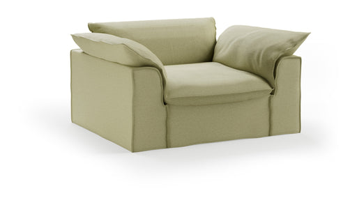 HKliving Loveseat Nomad Deco stof, 139cm - Sage