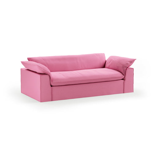 HKliving 3-zits Bank Nomad 244cm, Katoen - Candy
