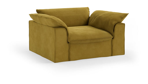 HKliving Loveseat Nomad 139cm, Velvet - Thai Curry
