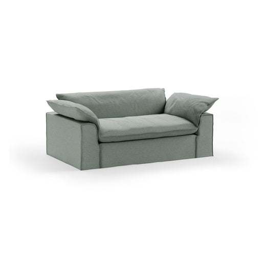 HKliving 2-zits Bank Nomad 204cm, Dallas stof - Breeze