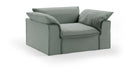 HKliving Loveseat Nomad Dallas stof, 139cm - Breeze