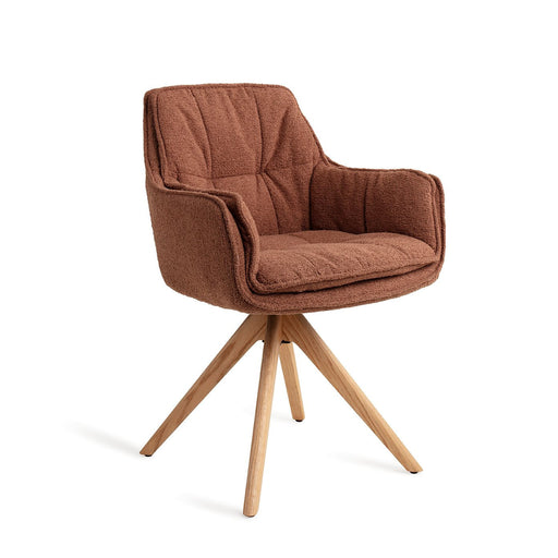Jesper Home Eetkamerstoel Akune Draaibaar, Revolve Oak Natural - Acajou - ThatLyfeStyle