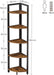 CGPN Boekenkast hoekplank met 5 planken - ThatLyfeStyle
