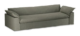 HKliving Hoes voor Bank Nomad Linnen, 305cm - Army Green