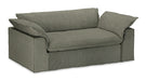 HKliving Hoes voor Bank Nomad Linnen, 204cm - Army Green