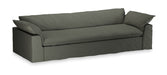 HKliving Hoes voor Bank Nomad 305cm, Katoen - Army Green