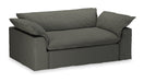 HKliving Hoes voor Bank Nomad Wander stof, 204cm - Army Green