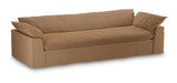 HKliving Hoes voor Bank Nomad 305cm, Corduroy rib - Bruin
