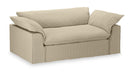 HKliving Hoes voor Bank Nomad Corduroy Rib, 204cm - Hay