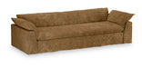 HKliving Hoes voor Bank Nomad 305cm, Corduroy Velvet - Aged Gold