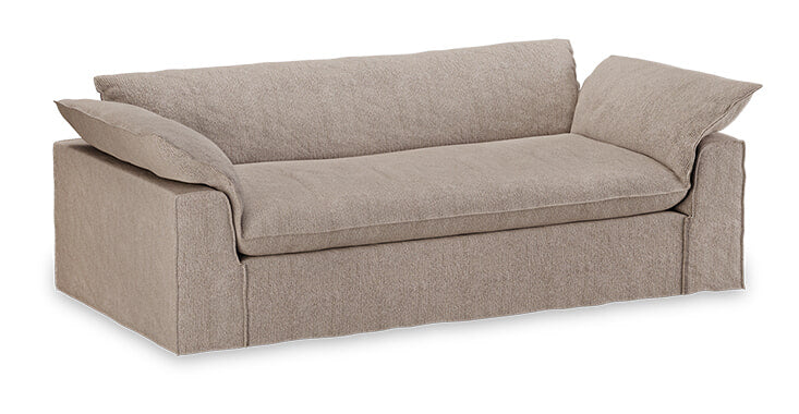 HKliving Hoes voor Bank Nomad 244cm, Sneak stof - Beige