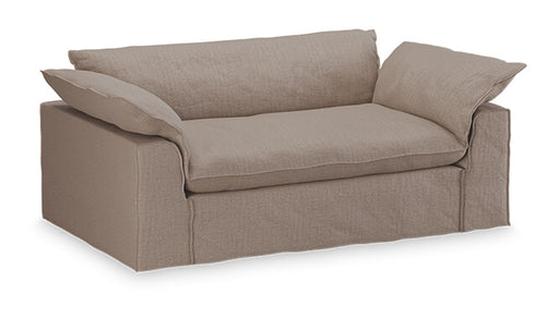 HKliving Hoes voor Bank Nomad 204cm, Linnen - Earth